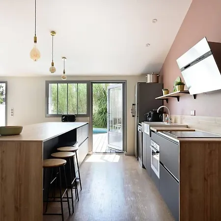 Fabuleuse Maison Architecte 10 Pers Piscine Marie De Re *